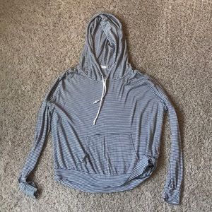 Striped Hooded Longsleeve
